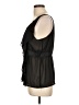 Isabella Rodriguez 100% Polyester Black Sleeveless Blouse Size L - photo 5