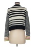 Topshop Stripes Blue Turtleneck Sweater Size 8 - photo 2