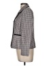 Le Suit 100% Polyester Houndstooth Gray Blazer Size 6 Petite - photo 5