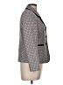 Le Suit 100% Polyester Houndstooth Gray Blazer Size 6 Petite - photo 4