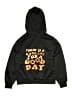 Unbranded 100% Polyester Black Pullover Hoodie Size 10 - photo 2