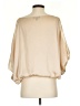 Bebe 100% Polyester Gold 3/4 Sleeve Blouse Size S - photo 2