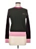 Kenzo Color Block Pink Green Pullover Sweater Size S - photo 1