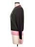 Kenzo Color Block Pink Green Pullover Sweater Size S - photo 5