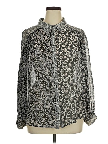 Free People Long Sleeve Polo (view 1)