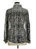 Free People 100% Polyester Silver Long Sleeve Polo Size XL - photo 2