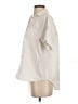 Madewell 100% Polyester Solid Ivory Short Sleeve Blouse Size S - photo 5