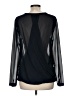 Ann Taylor Black Long Sleeve Blouse Size M - photo 2