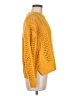 Madewell Yellow Windemere Pointelle Pullover Sweater Size M - photo 4