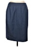 T.M. Lewin Solid Blue Formal Skirt Size L - photo 1