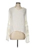 Lini 100% Viscose Ivory Long Sleeve Blouse Size L - photo 1