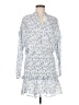 Aqua 100% Polyester Blue Casual Dress Size M - photo 1