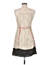 Unbranded Polka Dots Ivory Cocktail Dress Size M (estimated) - photo 2