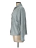 Beulah Tweed Teal Long Sleeve Button-Down Shirt Size L - photo 5