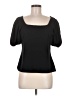 Ann Taylor Black Short Sleeve Top Size M - photo 1