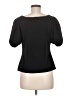 Ann Taylor Black Short Sleeve Top Size M - photo 2