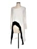 BCBGMAXAZRIA 100% Modal Ivory 3/4 Sleeve Blouse Size L - photo 1