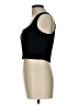 Happily Grey 100% Polyester Black Sleeveless Top Size L - photo 5