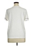 Como Vintage White Short Sleeve Top Size XL - photo 2