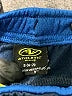Athletic Works 100% Polyester Color Block Blue Track Pants Size 6 - 7 - photo 3