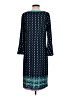 Kim Rogers Print Teal Casual Dress Size S - photo 2