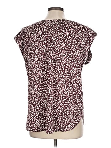 Ann Taylor LOFT Outlet Short Sleeve Blouse (view 2)