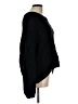 Unbranded Solid Black Pullover Sweater Size L - photo 4