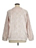 Emily Daniels 100% Polyester Metallic Pink Pullover Sweater Size XL - photo 2