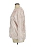 Emily Daniels 100% Polyester Metallic Pink Pullover Sweater Size XL - photo 5