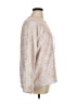 Emily Daniels 100% Polyester Metallic Pink Pullover Sweater Size XL - photo 4