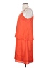 19 Cooper 100% Polyester Solid Orange Casual Dress Size XS - photo 5