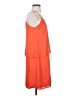 19 Cooper 100% Polyester Solid Orange Casual Dress Size XS - photo 4
