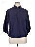 Cathy Blue 3/4 Sleeve Button-Down Shirt Size XL - photo 1