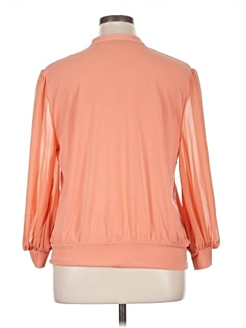 7th Avenue Design Studio New York & Company 3/4 Sleeve Blouse (view 2)