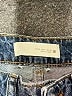 Zara Chevron-herringbone Blue Jeans Size 2 - photo 6
