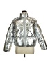 Forever 21 Plus 100% Nylon Metallic Silver Snow Jacket Size 0X - photo 1