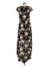 WAYF Floral Black Casual Dress Size M - photo 2
