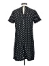 Shein 100% Polyester Polka Dots Black Casual Dress Size S - photo 2