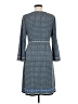 Max Studio Print Blue Casual Dress Size M (estimated) - photo 2