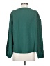 Unbranded 100% Polyester Green Long Sleeve Blouse Size S - photo 2