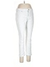 d.jeans Metallic White Jeans Size 12 - photo 1