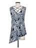 Sami & JO Blue Sleeveless Blouse Size S - photo 2