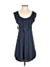 Assorted Brands 100% Rayon Blue Casual Dress Size S - photo 1