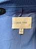 Love Tree 100% Polyester Solid Blue Jacket Size S - photo 6