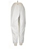 St. John's Bay 100% Cotton Solid Silver Track Pants Size 12 - photo 1