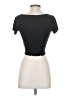 PAC Cares Black Short Sleeve Top Size S - photo 2