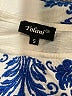 Tolani 100% Cotton White Short Sleeve Top Size S - photo 7
