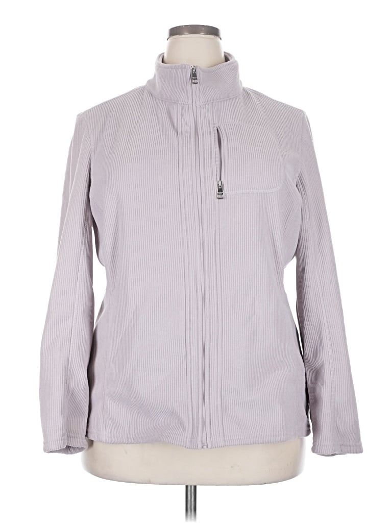 Pre-owned Andrew Marc Cardigan Sweater In Gray