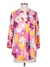Dear Scarlett Pink 3/4 Sleeve Blouse Size S - photo 1