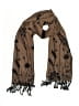 JAMES PETER JAMES Brown Scarf One size - photo 1